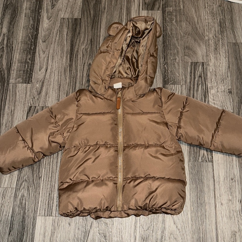 Beige toddler jacket